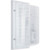 Outdoor Fluorescent Wall Fixture, 13 Watt, Clear Prismatic Acrylic Lens