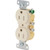 15 Amp Tamper Resistant Duplex Receptacle - White