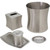 Premier 11 Quart Trash Can Nickel