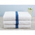 Pool Towel Cam 22x44 6 Lbs/Dozen White With Blue Center Stripe Package Of 12