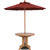 7-1/2' Market Umbrella Terra Cotta