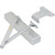 Shield Security Size 1-6 Heavy Duty Hydraulic Door Closer Aluminum