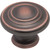 1-1/4 Zinc Cabinet Knob Venetian Bronze Finish Package of 5