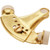 Commercial Hinge Pin Door Stop Polished Brass, Package of 5