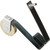 Sliding Screen Door Roller 1" Diameter Steel Ball Bearing Wheel, 1/8" Pin Pk/2