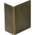 Door Edge Guard 1/2" x 1-3/16" Antique Brass, Package of 5
