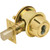 Falcon Interchangeable Core Single Cylinder Deadbolt Brass