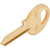 Master M1 Brass Key Blank, Box of 50