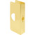 Entry Lockset Door Repair Cover Brass, 2-3/8" Backset, 1-3/4" Door Thickness