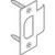 ASA Commercial Lockset Strike Plate Steel