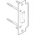 Commercial Entry Strike Plate Brass
