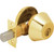 Weiser Single Cylinder Deadbolt Brass