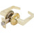 Kwikset Kingston Passage Lever Brass
