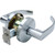 Falcon Quantum Cylindrical Passage Lever Satin Chrome