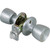 Shield Security Tulip Passage Knob Satin Chrome