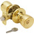 Shield Security Tulip Entry Knob Brass