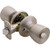 Shield Security Tulip Privacy Knob Satin Nickel