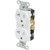 20 Amp Commercial Grade Receptacle - White