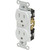 15 Amp Commercial Grade Duplex Receptacle - Ivory