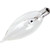Flame Bulb Sylvania 25W Clear Long Life, Candelabra Base, Package of 12