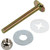 Toilet Bowl Bolts 1/4" x 2-1/4" Brass Plated Package Of 10