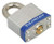 Master Lock 1-3/4" #1 Universal Pinned Steel Laminated Padlock 2-1/2" Shackle