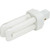 Compact Fluorescent Bulb Value Light 9W Quad 2700K 2-Pin Base 10pk