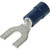 16-14 Gauge Fork Terminal - #4-6 Stud Size - Package Of 100