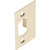 Brass Plated Standard Jamb Strike Package of 50