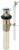 Heavy Duty Cast Brass Lavatory Drain Pop-Up