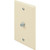 TV Cable Wall Plate - White - Package Of 25
