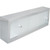 30x8" Chrome-Plated Aluminum Cosmetic Box With Sliding Plastic Doors