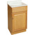 Seasons 18W x 31-1/2H x 16"D Honey Oak Vanity Base Cabinet