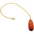 Pull Chain Brass 12" Walnut Pack of 4
