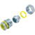 1/2" Straight Liquidtight Fitting