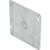 Steel 4-11/16" Square Cover With 1/2" Knockout - Fits 4-11/16"