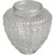 Clear Grape Glass 5-1/2H 3-1/4" Fitter Pack of 4