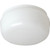 White Drum Glass Lens 6" Fitter Pack of 4