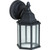10" BLACK OPEN LANTERN W/ CLEAR GLASS