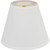 Round French Drape Lamp Shade 6 x 11 x 9" Cream Pack of 6