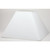 Square Hardback Linen Lamp Shade 7 x 17 x 12" White Pack of 6
