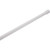 40" White Adjustable Cam Lock Tension Shower And Utility Rod