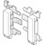 3-1/4" Bottom Cox Wardrobe Guide, Package of 2