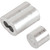 3/16" Aluminum Cable Ferrules Package Of 2