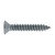 #8 X 1-1/2" Phillips Flat Head Stainless Steel Sheet Metal Screws Box Of 100