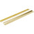 12" Brass Steel In-Swinging Door Latch Protector