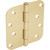 4" Residential Plain Bearing Door Hinge Satin Brass, Package of 2