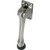 Cast Brass Commercial Kick-Down Door Holder 4-3/4" Satin Chrome