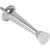 Cast Zinc Commercial Door Stop 3" Chrome, Package of 5