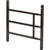 Shield Security 3-Bar Fixed Window Guard 22 to 38" Black